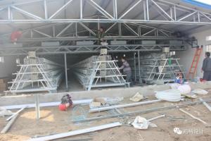 China Poultry Farm Steel Structure Chicken Coop Heat Preservation factory