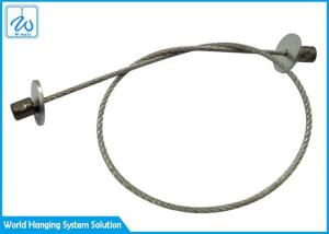 China Galvanised Steel Cable Wire Rope Assembly 0.8mm For Led Cable System factory