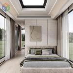 20ft Modular Design Small Prefab Houses Outdoor For Living And Working
