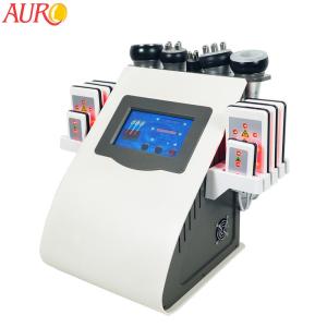 China Lipo Laser Cavitation Machine 6 In 1 RF Body Shape Vacuum Machine factory