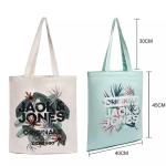 Recyclable 12oz Blue Full Color Printed Cotton Custom Packaging Bag