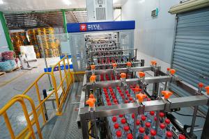 China 40 Packs Per Hour Shrink Packer Shrink Wrapper Shrink Wrapping Machine For 24000BPH Bottled Water Production Line on sale
