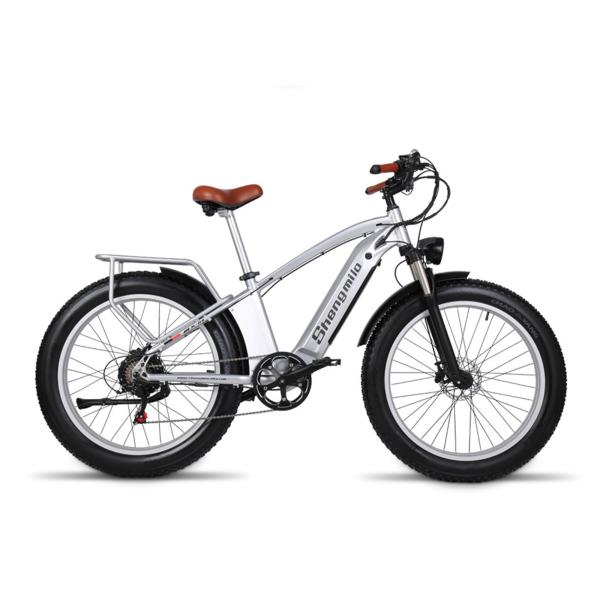 48V 17.5AH LG Battery Retro Electric Bike With Front Suspension 1000W Motor