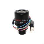 HD DC Focus 5MP 6-22mm 1/2.5" F1.6 Motorized Zoom Lens