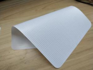 China Write Fire Resistant PVC Laminated Fabric For Timber Cover , 50m Length Every Rolls factory