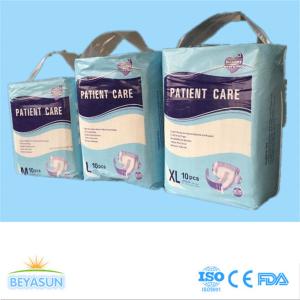 China PE Backsheet Soft Breathable Adult Disposable Diapers Non Woven Fabric factory