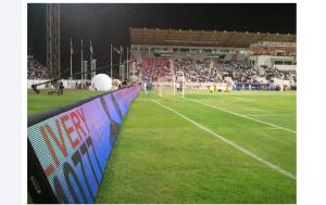 China High Resolution Football Stadium LED Display 100000 Hours Life Span factory