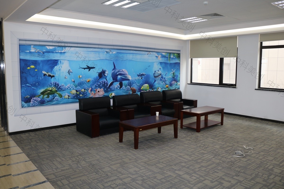 Vertical Wall Printer 3d Effect Printing Automatic Cmyk Color Matching