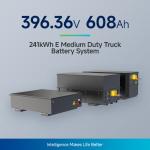 Medium Duty Electric Truck Battery Pack , Electric Terminal Tractor Battery