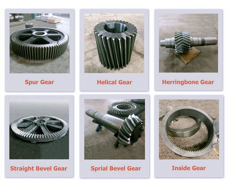 High Precision Transmission Helical Mill Pinion Gears Used In Large Machinery