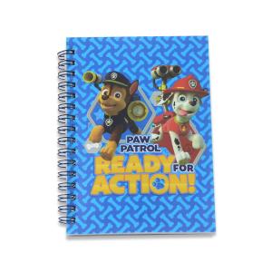 Budget-Friendly A5 Spiral Notebook with Custom Cartoon Print and Spiral Binding