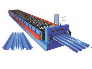 China XH C21 Trapezoidal Sheet Roof Tile Roll Forming Machine for Sale factory