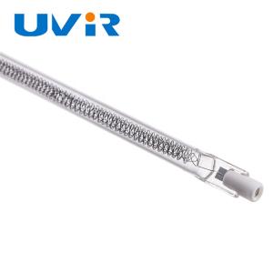 China R7S 1500 380V Single Tube Infrared Heating Quartz Lamps For Poultry Farming factory