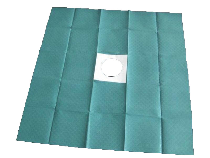 Disposable meidical waterproof drapes with hole in best surgical supplier