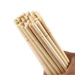 China wholesale round Eco-friendly Natural Disposable 200mm 230mm bamboo