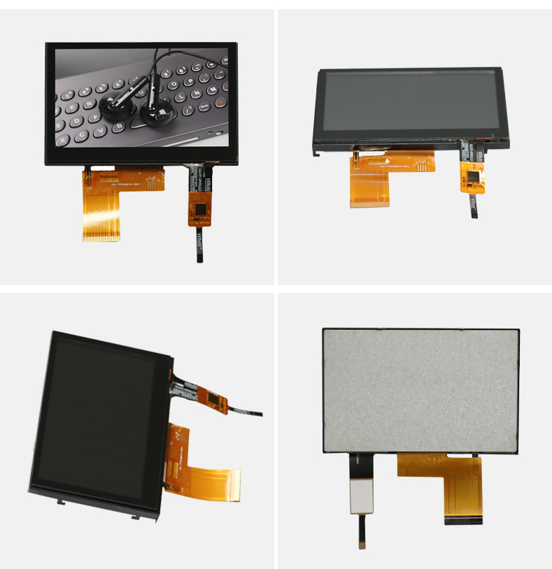4.3 Inch LCD Touch Screen 800×480 WVGA LCD Display 260cd/M2 With 24 Bit RGB Interface