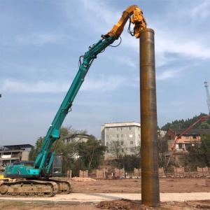 China Thickened 40-47T Excavator Pile Driver For KOMATSU DOOSAN VOLVO factory