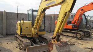 China Used komatsu PC56-7 MINI excavator factory