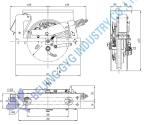ELEVATOR SPEED GOVERNOR GX-208Q, ELEVATOR SAFETY PARTS, ONE -WAY GOVERNOR