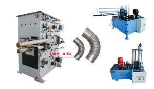China Corrugated Pipe Elbow Fabrication Machines Round Duct Elbow Making Machine Cold Formed Steel Sheet factory