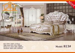 China antique latest design Profession exotic italian furniture high gloss alibaba china bedroom furniture set solid wood factory