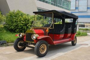 China 8 seats antique electric cars Electric Vintage Cars Compact Electric Car with Automatic Rocker Compensating Function factory