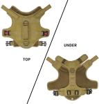 Outdoor Hunting Tactical Police Vest Training Molle Dog Clothes Cambat Dog