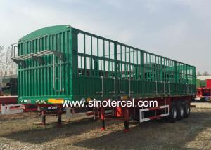 China 53 Foot Semi Cargo Trailers 30000kg Mechanical / Air Suspension factory