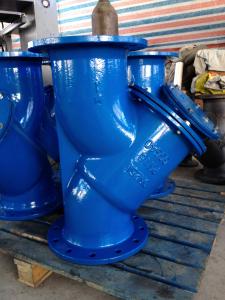 China DIN Y strainer Flanged ends factory