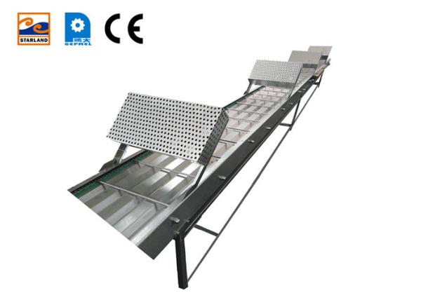 Marshalling Cooling Conveyor, Stainless Steel Food Machine Accessories Inline ,
