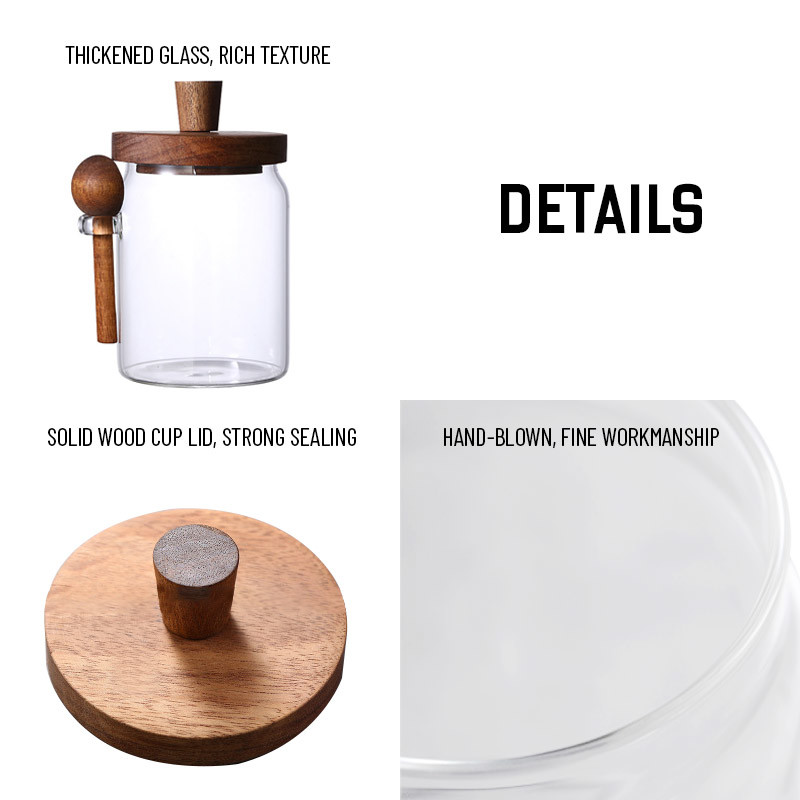 Bulk Food-Grade Glass Jars for Honey/Syrup|Wholesale Price FDA-Compliant Custom Lids|B2B Factory Direct