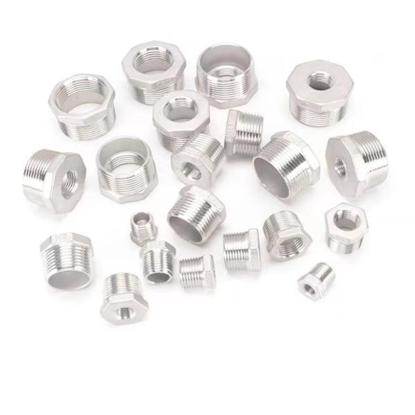 Male To Female Reducer NPT Stainless Steel 201 304 316 Pipe Fittings with OEM