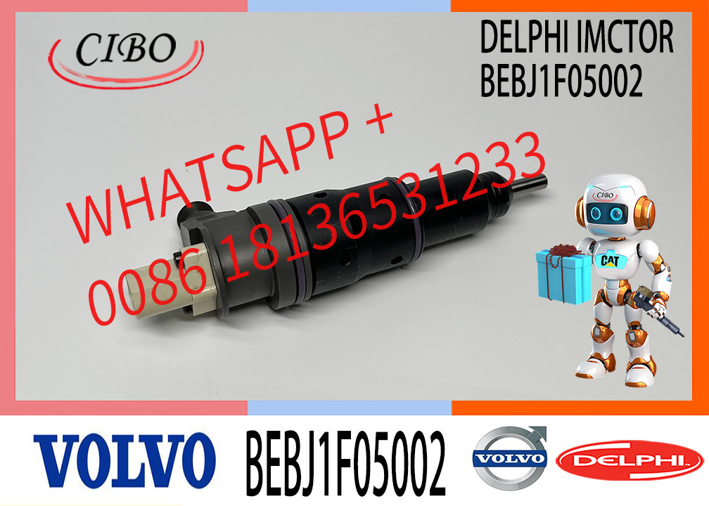 Diesel Engine Common Rail Fuel Injector 22282199 22282202 22301418 BEBJ1F05002 For Vol-vo Trucks