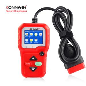 KW680 Konnwei Scan Tool Enhanced Handheld Obd2 Scanner CE RoHS Certificate