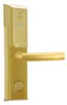 High Security Hotel Electronic Door Locks , Unibody Design Smart Card Hotel Door