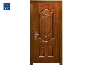 China Front Entry Exterior Steel FD60 Fire Rated Security Doors factory