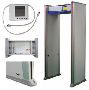 China ABNM-2400A (24 zones) arched walkthrough metal detector, WTMD, DFMD factory