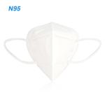 Disposable Civil Face Mask N95 Respirator Mask , Safety Flu Virus Proof N95 Face