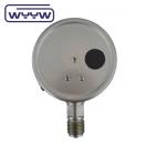 Dry 100mm Stainless Steel Pressure Gauge Bottom Connection For Furnace