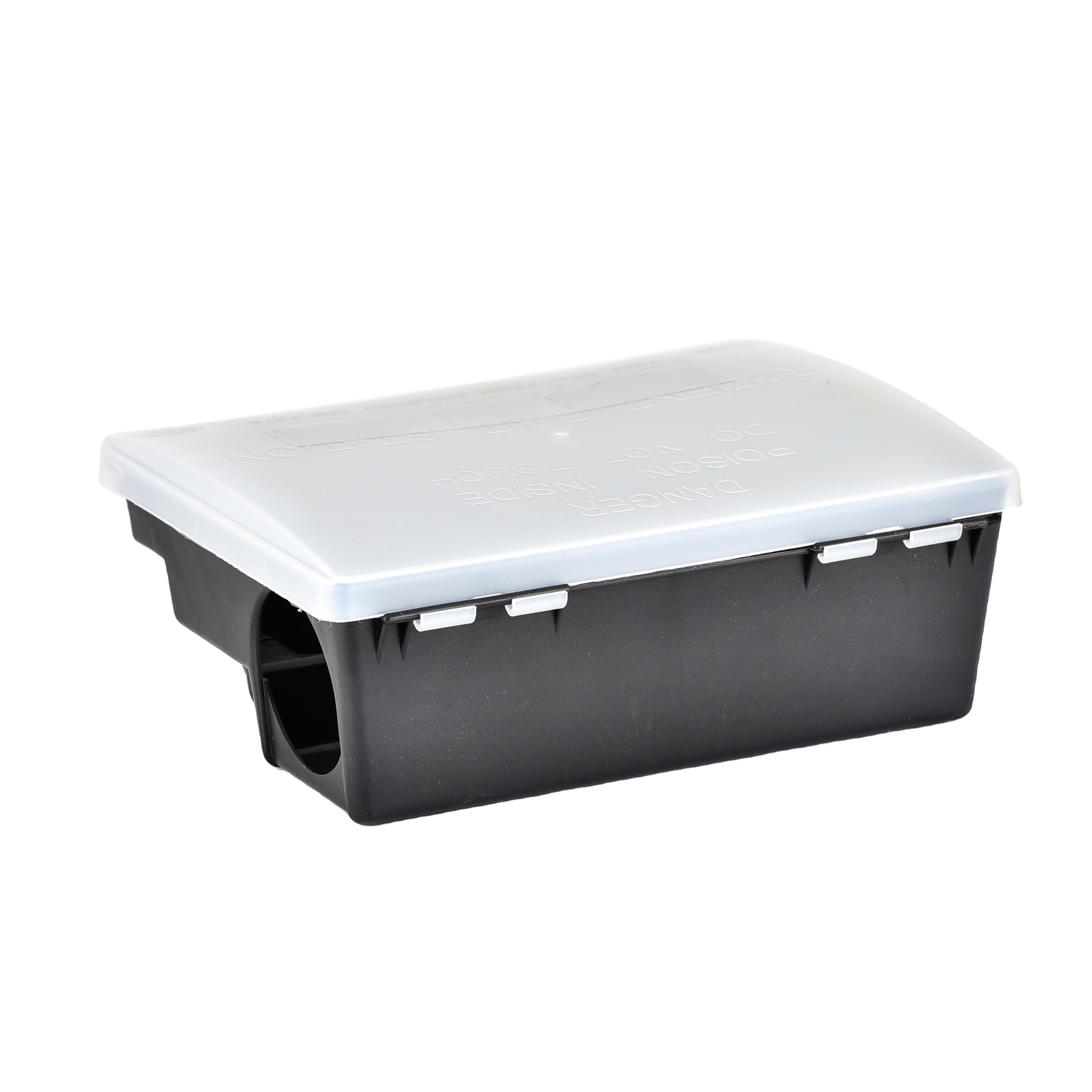 1 Capacity Durable Plastic Rat Mouse Mice Rodent Bait Snap Station Box Pest Control