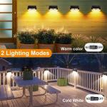 Monocrystalline Solar Powered Outdoor LED Garden Lights 3 Years Working Life