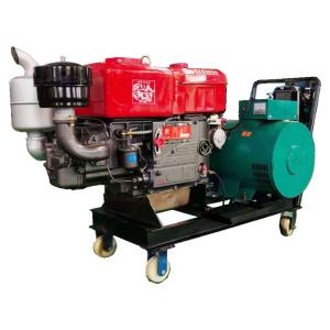 China 10KW Water Cooled Single Cylinder Diesel Engine Changchai GF1-20KW Diesel Generator factory