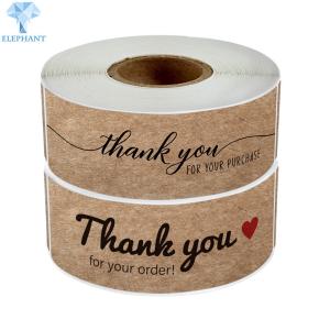 China Synthetic Kraft Paper Printed Self Adhesive Labels On A Roll factory
