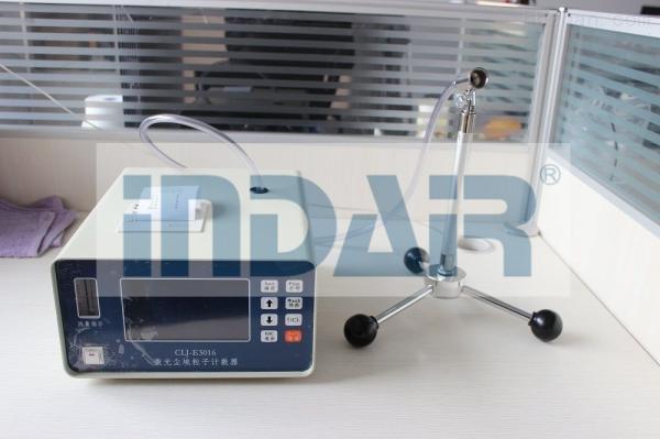 Laser Airborne Particle Counter High Resolution Color Touch Screen Build - In