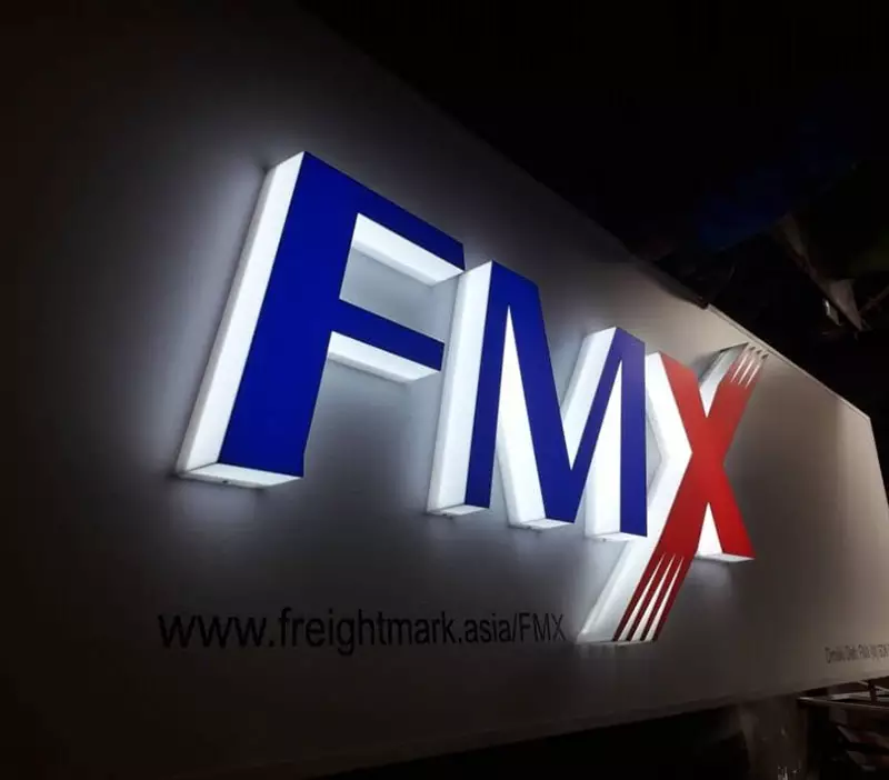 Best Sell Wall Name 3d Stainless Steel Led Logo Sign Backlit Letter Light 3d Wall Sign