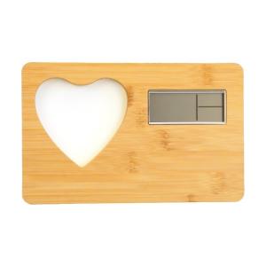 DIY Blank Desktop Sublimation Wooden Photo Frame Digital Clock