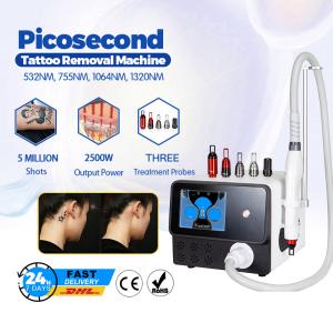 China 4 Wave Picosecond Laser Pigmentation Removal Machine For All Colors Tattoo factory