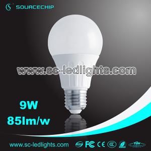 China 9w led bulb e27 led light bulb supply factory