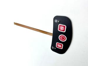 China Raim Embossing Metal Dome Led Membrane Switches Energy Saving For Siemens factory