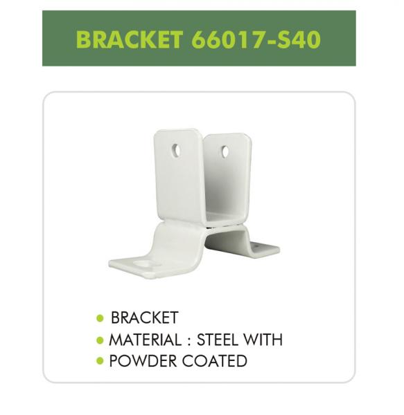 Polyester Acrylic Retractable Awning Hardware Aluminium Ceiling Bracket